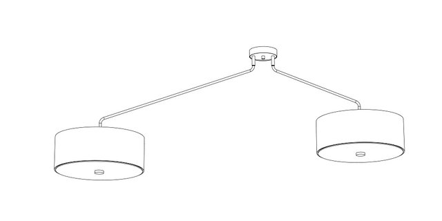 Nowodvorski 6541 HAWK lampa sufitowa