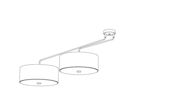 Nowodvorski 6541 HAWK lampa sufitowa