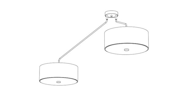 Nowodvorski 6541 HAWK lampa sufitowa