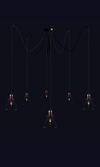 Nowodvorski 9631 WORKSHOP lampa wisząca