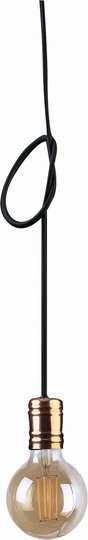 Nowodvorski 9747 CABLE BLACK/COPPER lampa wisząca