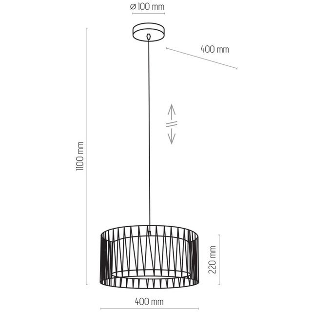 TK Lighting 1654 HARMONY lampa wisząca