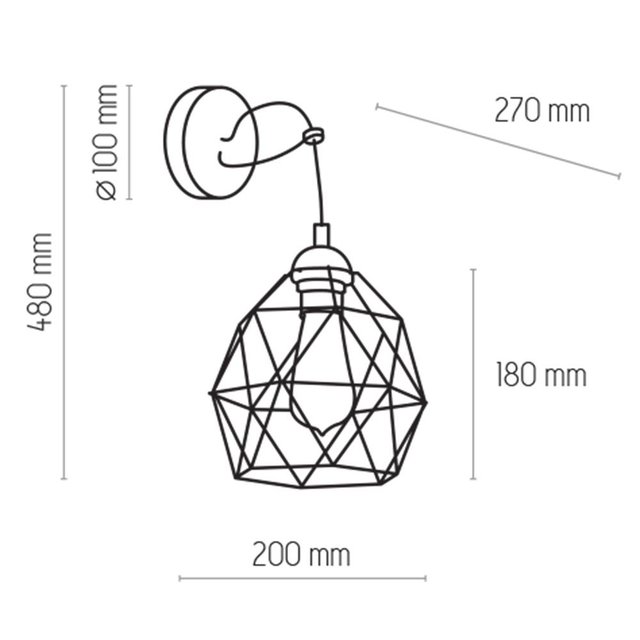 TK Lighting 1735 GALAXY kinkiet