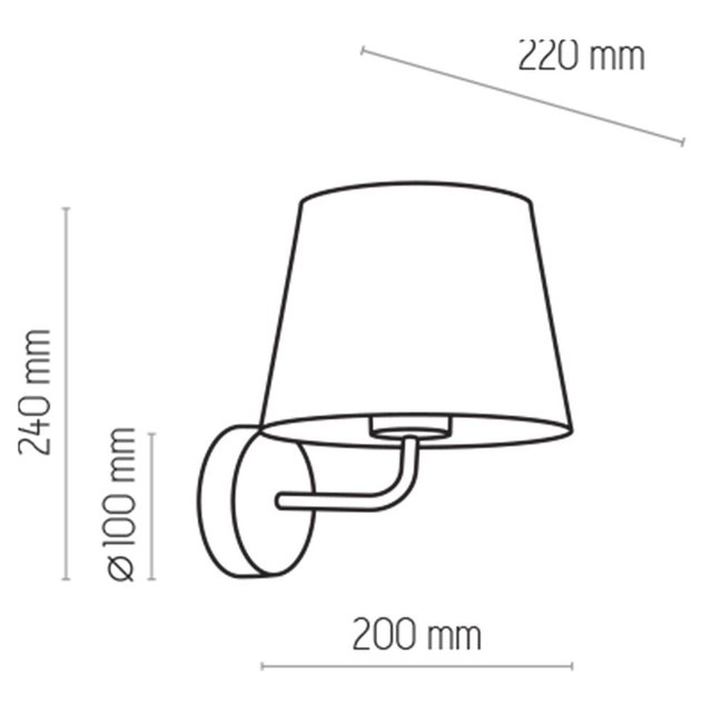 TK Lighting 1882 MAJA kinkiet