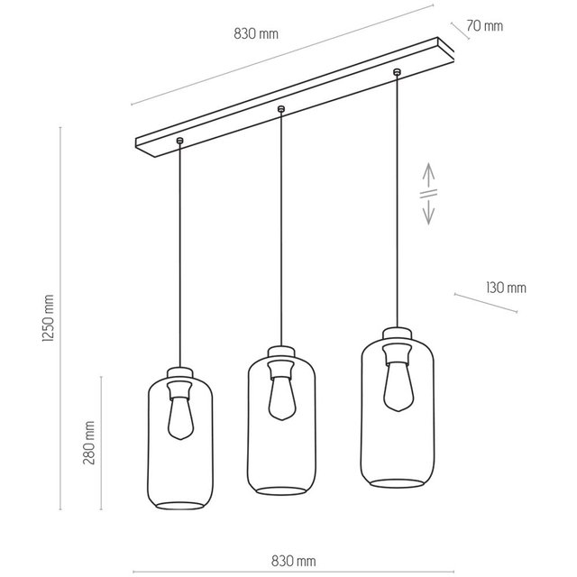 TK Lighting 2078 MARCO lampa wisząca