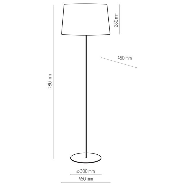 TK Lighting 2920 MAJA lampa podłogowa