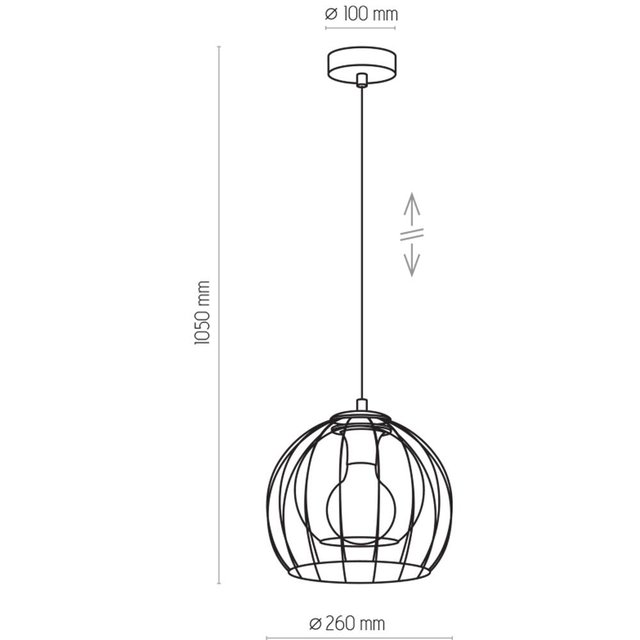 TK Lighting 3154 UNIVERSO lampa wisząca