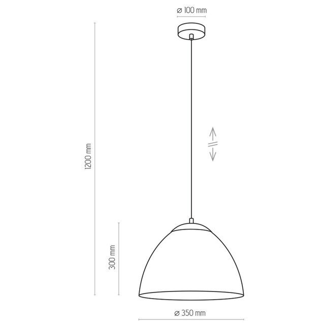 TK Lighting 3192 FARO lampa wisząca