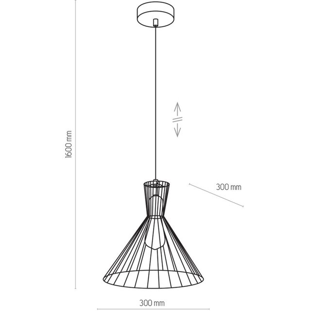 TK Lighting 3350 SAHARA lampa wisząca