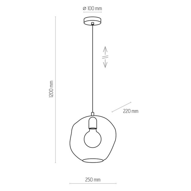 TK Lighting 3369 SOL lampa wisząca