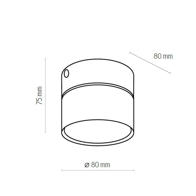 TK Lighting 3398 SPACE lampa sufitowa