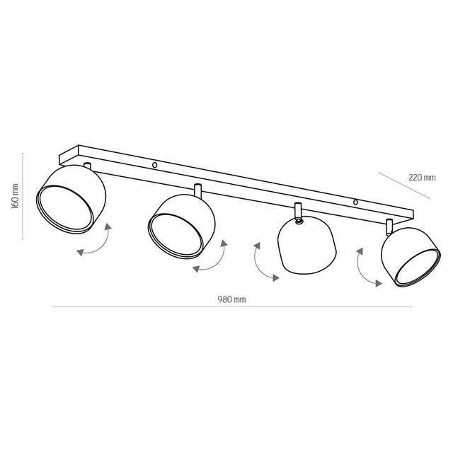 TK Lighting 3422 ALTEA lampa sufitowa