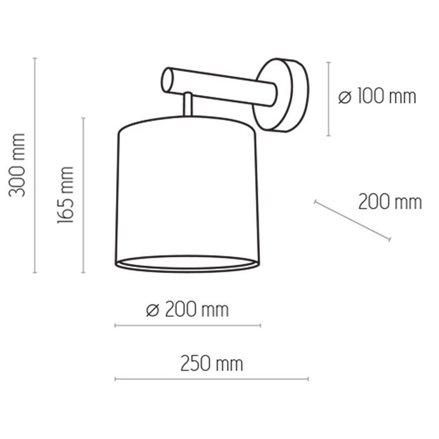 TK Lighting 4110 DEVA kinkiet