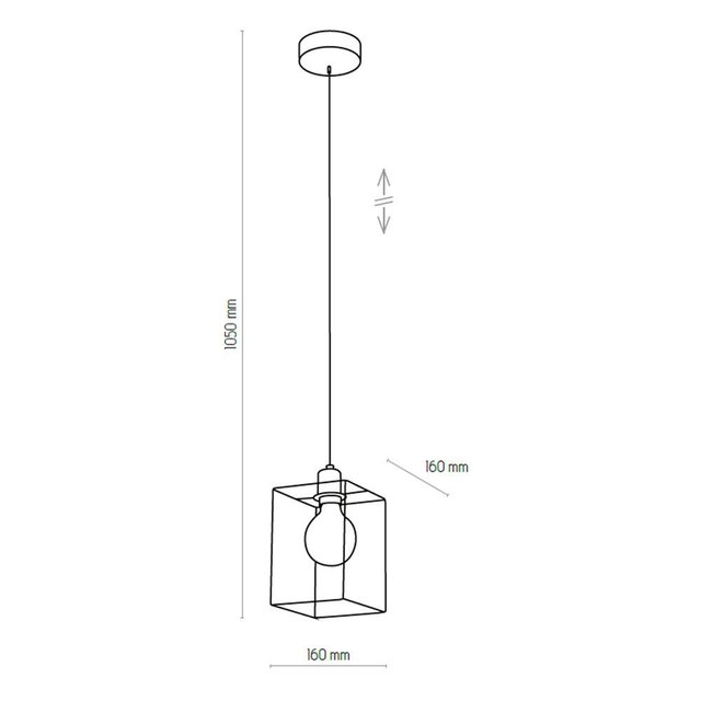 TK Lighting 4199 CAYO lampa wisząca