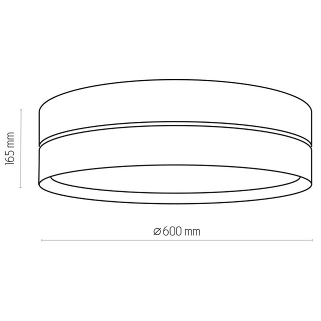 TK Lighting 4345 HILTON lampa sufitowa