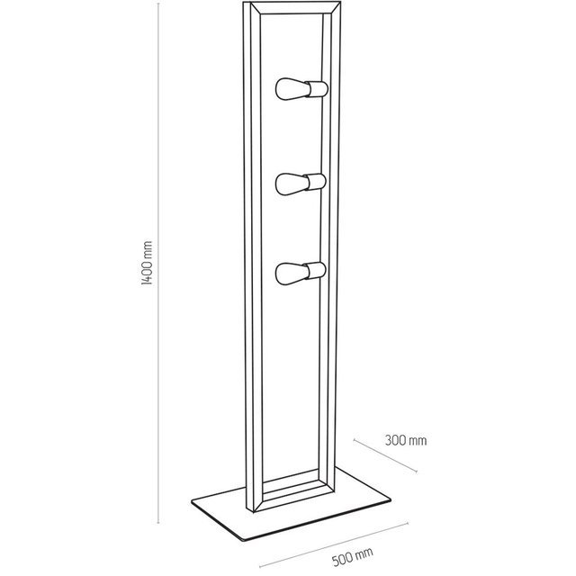 TK Lighting 5022 METRO lampa podłogowa