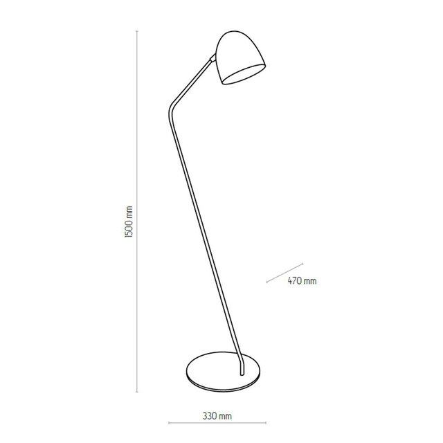 TK Lighting 5037 SOHO lampa podłogowa