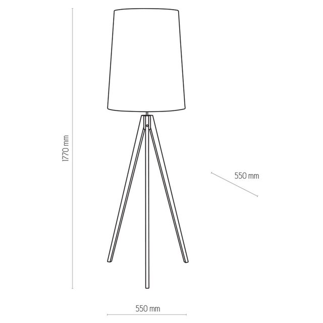 TK Lighting 5047 WALZ lampa podłogowa