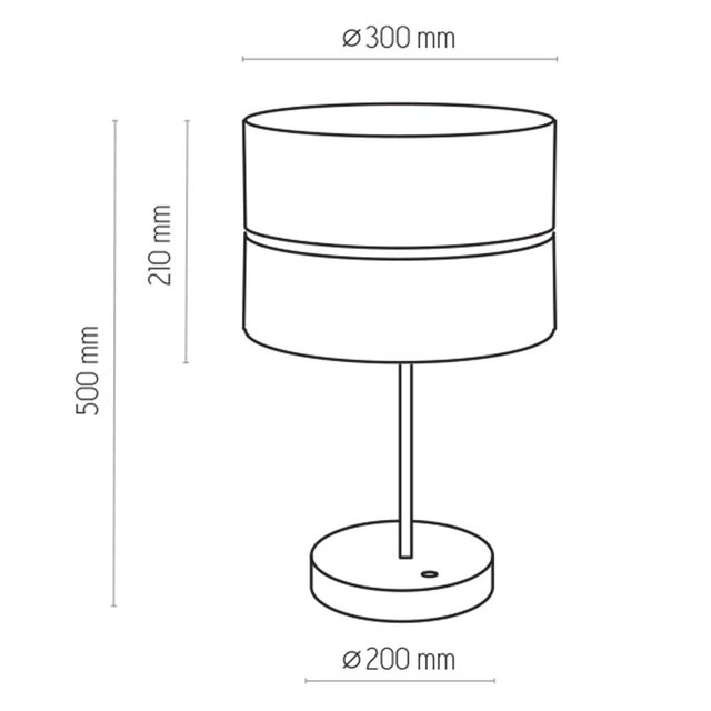 TK Lighting 5472 HILTON lampka nocna