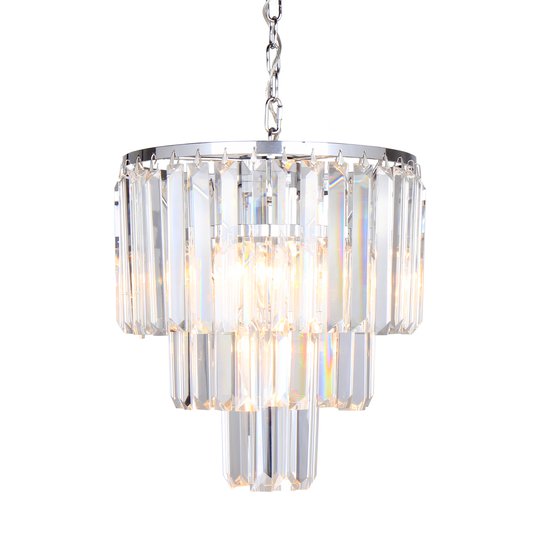 Zuma Line 17106/3+1-CHR AMEDEO lampa wisząca