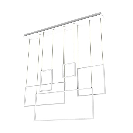 Zuma Line L171209-5 RECTAN lampa wisząca