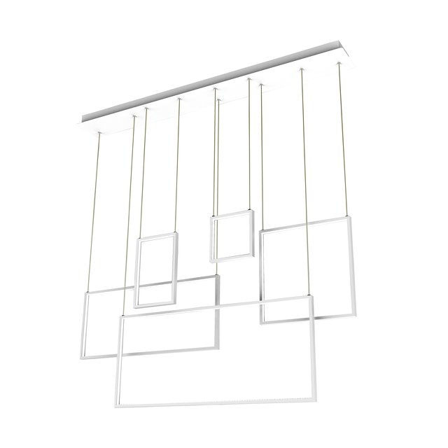 Zuma Line L171209-5 RECTAN lampa wisząca