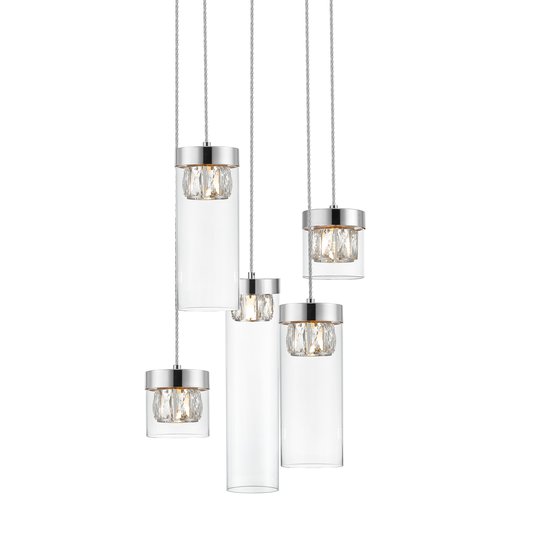 Zuma Line P0389-05D-F4AC GEM lampa wisząca