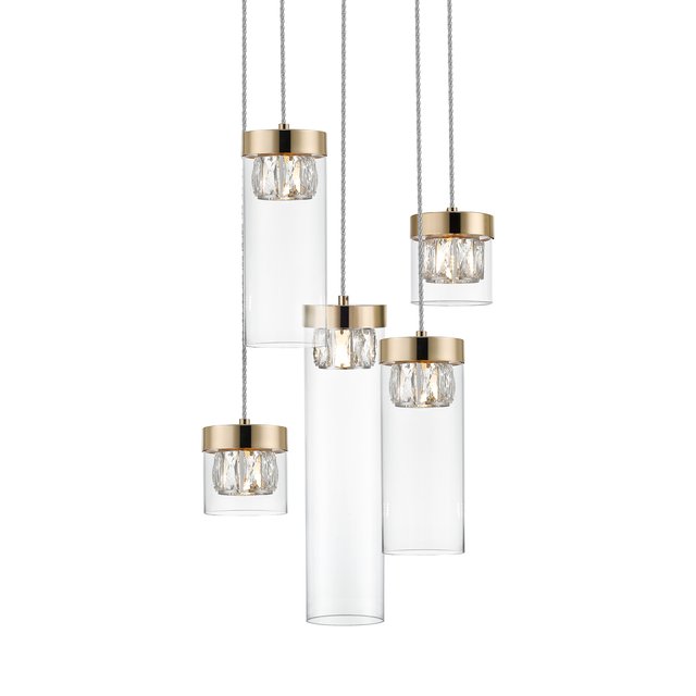 Zuma Line P0389-05D-F7AC GEM lampa wisząca