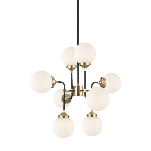Rira&noa　1110 Lampa sufitowa ALFA ERYKA ZŁOTA 3xE14 49cm | 28733 28733