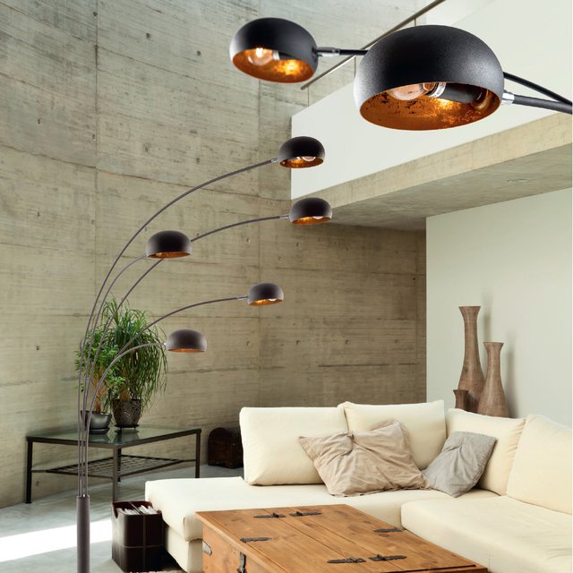 Zuma Line TS-5805-BKGO BRANCA lampa podłogowa